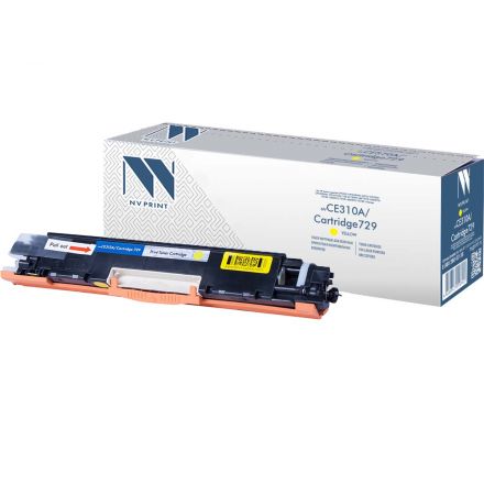 Картридж совм. NV Print CE312A (№126A)/Canon729 желтый для HP Color LJ CP1025/Pro100 M175 (1000стр.) (ПОД ЗАКАЗ) Картридж совм. NV Print CE312A (№126A)/Canon729 желтый для HP Color LJ CP1025/Pro100 M175 (1000стр.) (ПОД ЗАКАЗ)