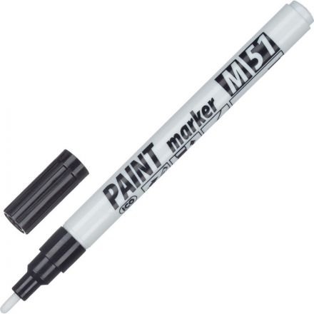 Маркер промышленный ICO для универсальной маркировки черный (1-1.5 мм) Маркер промышленный ICO для универсальной маркировки черный (1-1.5 мм)