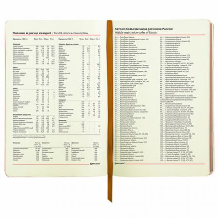 Ежедневник недатированный А5 (138х213 мм), BRAUBERG VISTA, под кожу, гибкий, 136 л., "Rose flower", 112016