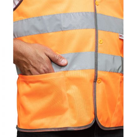 Жилет сигнальный Тип 2Т оранжевый размер ХХL (56-58)