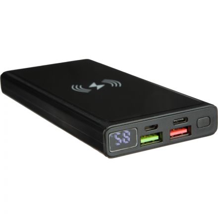 Внешний аккумулятор ProMega C-IPN6BK, 10000mAh, б/п 15W, PD20W, чер Внешний аккумулятор ProMega C-IPN6BK, 10000mAh, б/п 15W, PD20W, чер