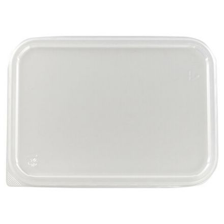 Крышка для одноразового контейнера 186х132 мм, КОМПЛЕКТ 50 шт., прозрачные, ПП, ЮПЛАСТ, ЮУПМ3352 Крышка для одноразового контейнера 186х132 мм, КОМПЛЕКТ 50 шт., прозрачные, ПП, ЮПЛАСТ, ЮУПМ3352