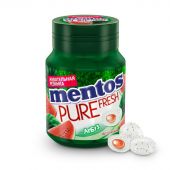 Жевательная резинка Mentos Pure Fresh  Арбуз, 54г