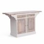 Кухонный остров Secret de Maison Ривьера/Riviera (мод. 2328N) массив манго, 160(100+30+30)х55х95см, античный белый/белый Кухонный остров Secret de Maison Ривьера/Riviera (мод. 2328N) массив манго, 160(100+30+30)х55х95см, античный белый/белый