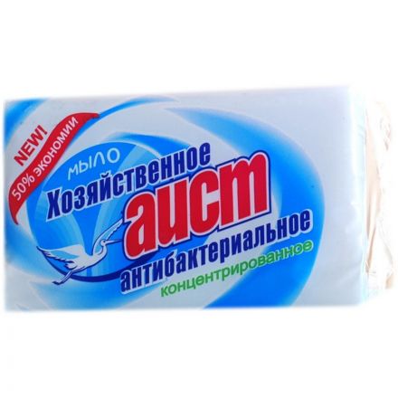 Мыло хозяйственное АИСТ Антибактериальное 200г
