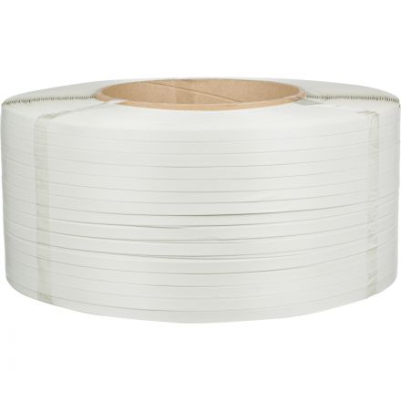 Стреппинг лента Полипропиленовая 12мм х 0,5 (3000 м.) Белая