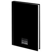 Ежедневник датированный 2026 145х215 мм, А5, STAFF, ламинированная обложка, "Black style", 117325 Ежедневник датированный 2026 145х215 мм, А5, STAFF, ламинированная обложка, "Black style", 117325