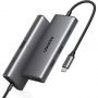 Разветвитель USB UGREEN CM498 (15531) USB-C To HDMI+2xUSB A+ USB-C+SD/TF+PD