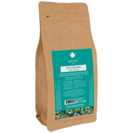 Чай NIKTEA "Milk Oolong", зеленый, листовой, 250 г, TNIKTE-L00003