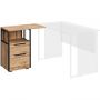 Тумба приставная K-Loft 241T010 750х405х752 дуб натур/черный Тумба приставная K-Loft 241T010 750х405х752 дуб натур/черный