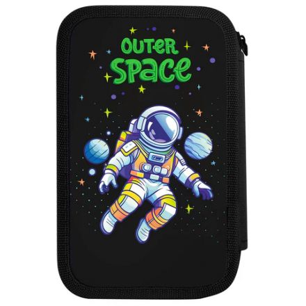Пенал ПИФАГОР, 3 отделения, ламинированный картон, 19х11 см, "Outer space", 273488 Пенал ПИФАГОР, 3 отделения, ламинированный картон, 19х11 см, "Outer space", 273488