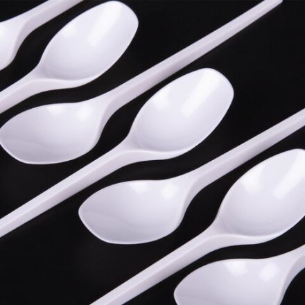 Ложка чайная одноразовая пластиковая 125 мм, белая, КОМПЛЕКТ 100 шт., WELDAY (ВЭЛДЭЙ), 607829 Ложка чайная одноразовая пластиковая 125 мм, белая, КОМПЛЕКТ 100 шт., WELDAY (ВЭЛДЭЙ), 607829