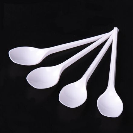 Ложка чайная одноразовая пластиковая 125 мм, белая, КОМПЛЕКТ 100 шт., WELDAY (ВЭЛДЭЙ), 607829 Ложка чайная одноразовая пластиковая 125 мм, белая, КОМПЛЕКТ 100 шт., WELDAY (ВЭЛДЭЙ), 607829