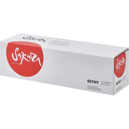 Картридж лазерный Sakura 067H Y жел.пов. емк для Canon LBP631/MF651/MF657