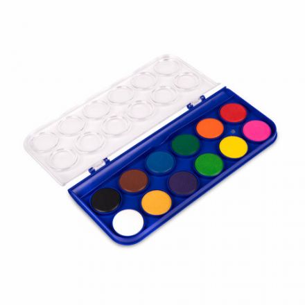 Краски акварельные BRAUBERG "PREMIUM" 12 цветов, круглые кюветы 28 мм, пенал, 191743 Краски акварельные BRAUBERG "PREMIUM" 12 цветов, круглые кюветы 28 мм, пенал, 191743