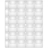 Лист для альбома OfficeSpace "Optima" на 24 монеты 44*40, 120мкм