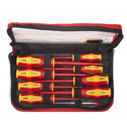 Набор отверток диэлектрических КВТ для работ под напряжение до 1000В 78620