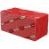 Салфетки бумажные Profi Pack 24x24 см красные 2-слойные 250 штук в упаковке