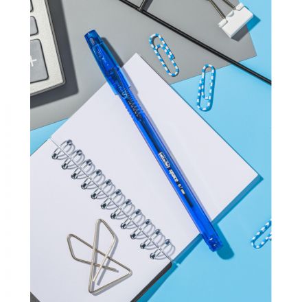 Ручка гелевая Attache Space синяя (толщина линии 0.5 мм) Ручка гелевая Attache Space синяя (толщина линии 0.5 мм)