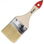 Кисть плоская 75 мм (3) натур. щетина дер. ручка Стандарт MTX 82540