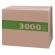 Стакан одноразовый БЮДЖЕТ 200 мл, КОМПЛЕКТ 3000 шт. (30 упаковок по 100 шт.), прозрачные, ПП