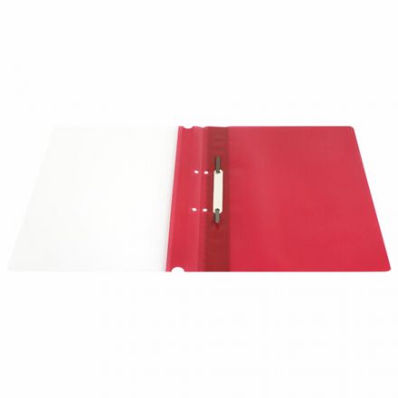 Скоросшиватель пластиковый с перфорацией STAFF, А4, 100/120 мкм, красный, 271718 Скоросшиватель пластиковый с перфорацией STAFF, А4, 100/120 мкм, красный, 271718