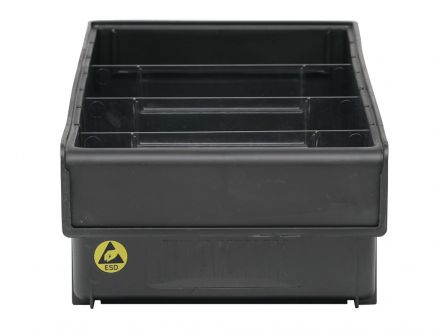 Ящик пластиковый Практик ESD 400x185x100 Ящик пластиковый Практик ESD 400x185x100
