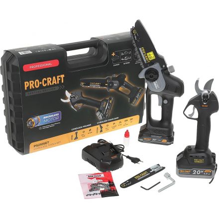 Набор аккум. Инстр. Procraft Professional (CP20+CCS20)Кейс,PS210SET Набор аккум. Инстр. Procraft Professional (CP20+CCS20)Кейс,PS210SET