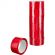 Клейкая лента 48ммх66мх45мкм красная, 6 шт/уп