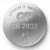 Батарейки литиевые GP Lithium CR2032 "таблетки, дисковые, кнопочные" КОМПЛЕКТ 20 шт., блистер, CR2032-2CRU20
