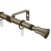 Карниз SKR телескоп. 160/320 однорядный Гиро, Золото антик