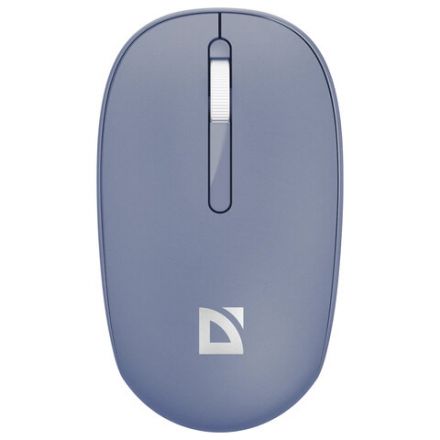 Мышь беспроводная DEFENDER Smart MM-396, 1600 dpi, 2 кнопки + 1 колесо-кнопка, оптическая, синяя, 52397