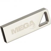 Флеш-память Promega Jet 16GB USB2.0 серебро, металл, под лого NTU326U2016GS