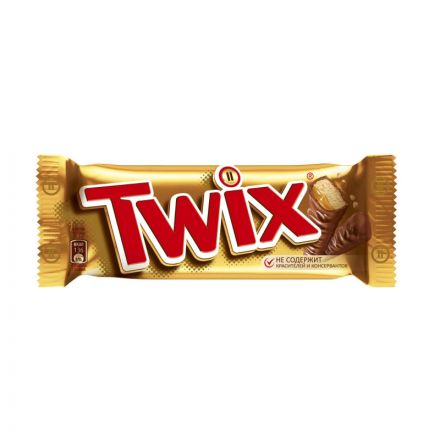 Шоколадный батончик Twix 55 г Шоколадный батончик Twix 55 г