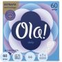 Прокладки женские гигиенические Ola! DAILY ежедневные 60 шт/уп Прокладки женские гигиенические Ola! DAILY ежедневные 60 шт/уп