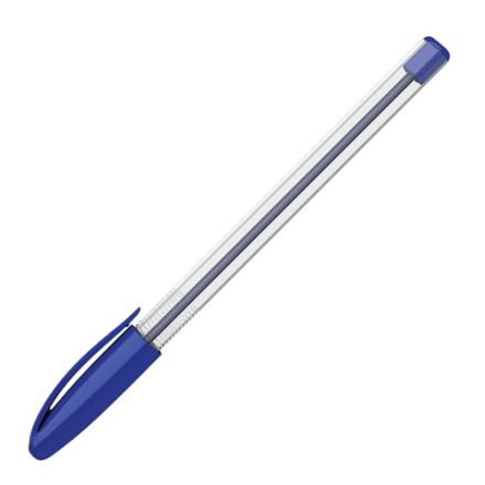 Ручка шариковая ERICH KRAUSE "U-108 Stick Classic", СИНЯЯ, узел 1 мм, линия 0,3 мм, 47564