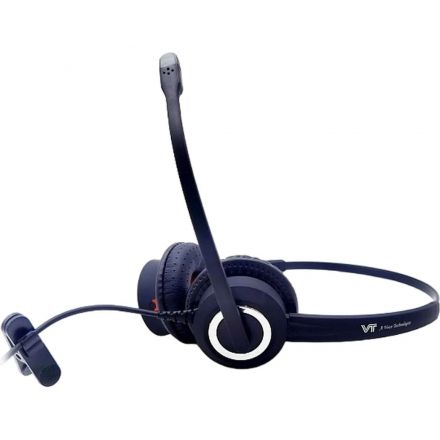 Гарнитура VT VT6300-D USB, Дуо, HD звук, микрофон с шумоподавлением
