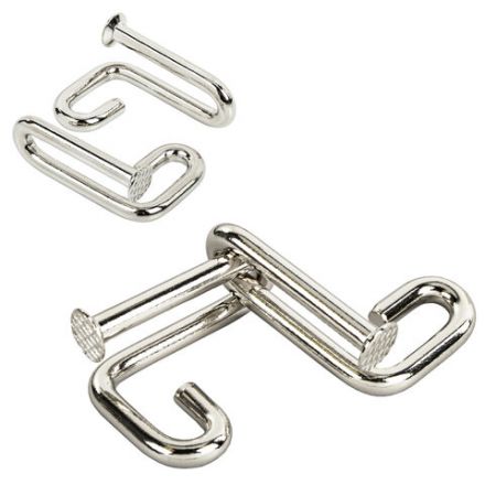 Головоломки металлические большие ЗОЛОТАЯ СКАЗКА, набор 6 штук, ГВОЗДИ, 664925 Головоломки металлические большие ЗОЛОТАЯ СКАЗКА, набор 6 штук, ГВОЗДИ, 664925