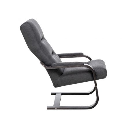 Кресло Leset Оскар, Венге текстура, Malmo 95, Ткань Рогожка Кресло Leset Оскар, Венге текстура, Malmo 95, Ткань Рогожка