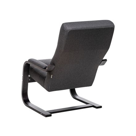 Кресло Leset Оскар, Венге текстура, Malmo 95, Ткань Рогожка Кресло Leset Оскар, Венге текстура, Malmo 95, Ткань Рогожка