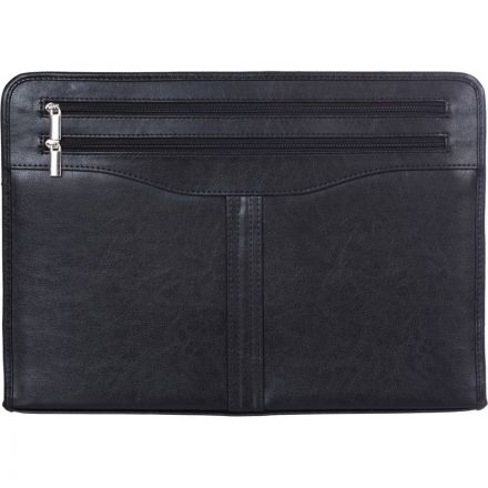 Папка деловая для документов кож/зам 410х285х30 'Гамма' 118/м, черная Папка деловая для документов кож/зам 410х285х30 'Гамма' 118/м, черная