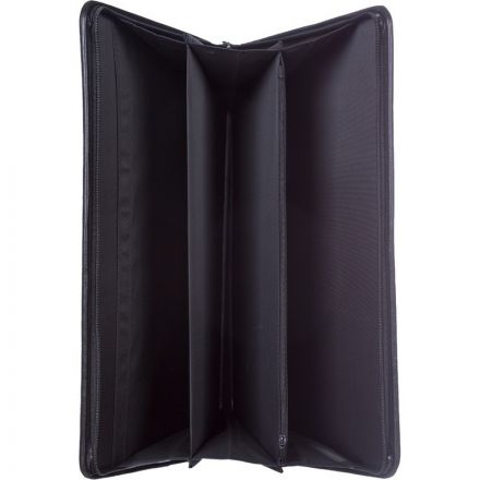 Папка деловая для документов кож/зам 410х285х30 'Гамма' 118/м, черная Папка деловая для документов кож/зам 410х285х30 'Гамма' 118/м, черная