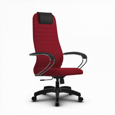 Кресло Метта SU-BK-10 красное/красное Pl