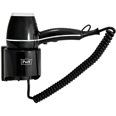 Фен Puff-1800Вl,черный, 1,8 кВт Фен Puff-1800Вl,черный, 1,8 кВт