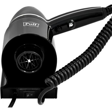 Фен Puff-1800Вl,черный, 1,8 кВт Фен Puff-1800Вl,черный, 1,8 кВт