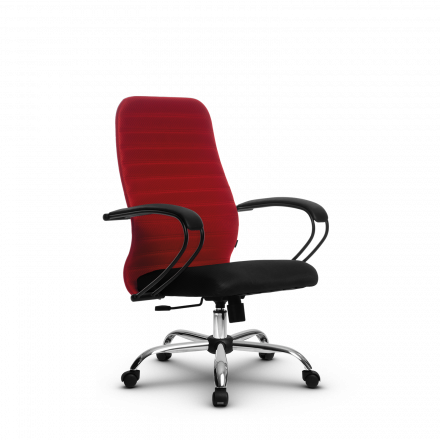 Кресло Метта SU-CP-10 красное/черное Ch