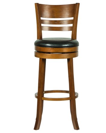 Стул барный DOBRIN WILLIAM BAR, шоколад, чёрный