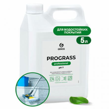 Средство моющее универсальное 5 кг, GRASS PROGRASS, нейтральное, жидкое, 125337 Средство моющее универсальное 5 кг, GRASS PROGRASS, нейтральное, жидкое, 125337