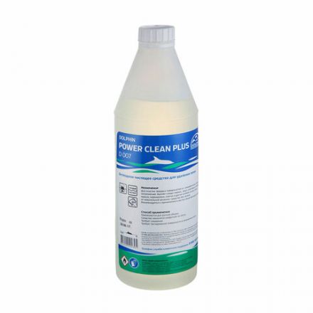 Антискотч для удаления маркера, краски, этикеток Dolphin Power Clean Plus, 1 л, D007-1