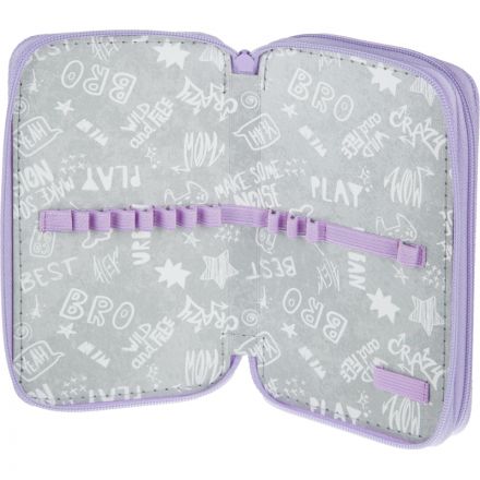 Пенал Леопард 2 отд., ткань, 190х110 мм, ПКТ 11-20 Пенал Леопард 2 отд., ткань, 190х110 мм, ПКТ 11-20